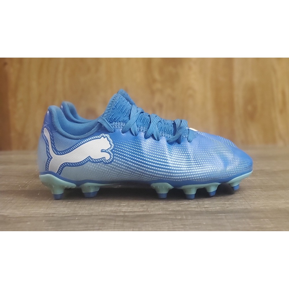 Puma Future‎ 7 Play FG Soccer Cleats Youth Size 1.5 Blue